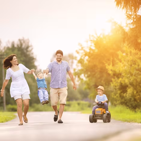 Family stroll